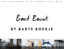 Tablet Screenshot of bartsboekje.com